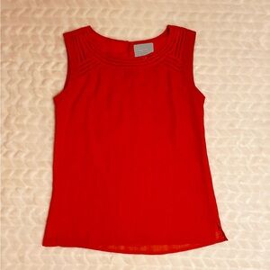 EUC- Skies Are Blue- Size XS- Red Sleeveless Tank Top